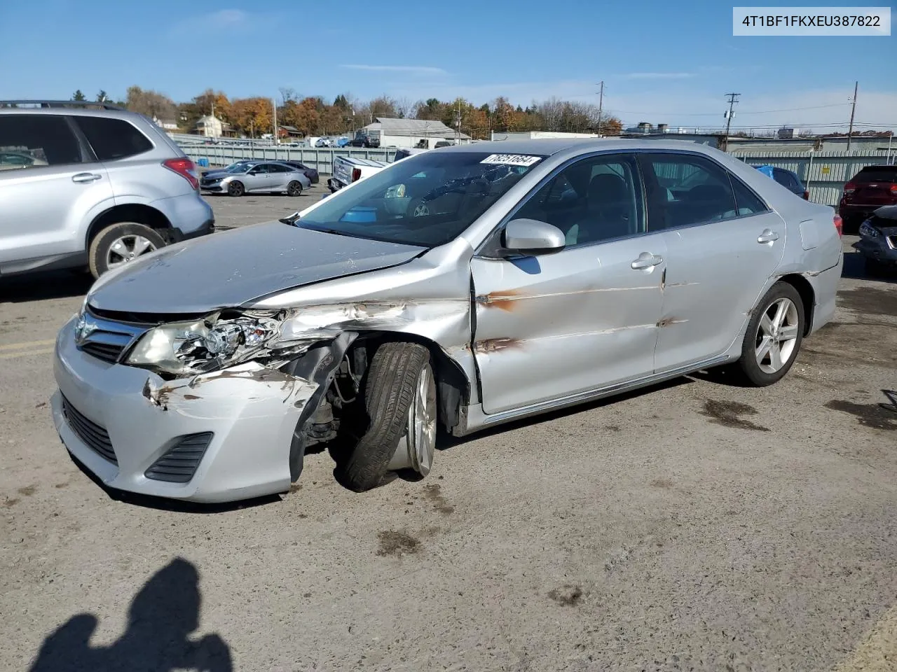 2014 Toyota Camry L VIN: 4T1BF1FKXEU387822 Lot: 78251664