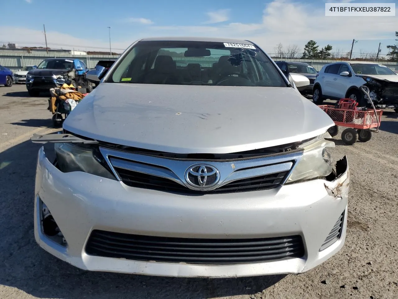 4T1BF1FKXEU387822 2014 Toyota Camry L