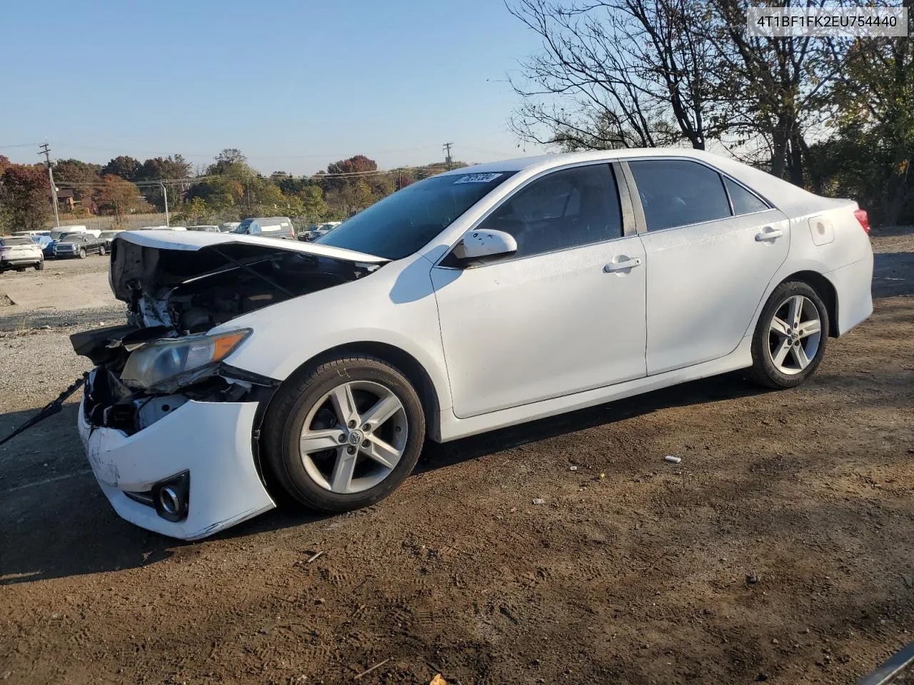 2014 Toyota Camry L VIN: 4T1BF1FK2EU754440 Lot: 78257304