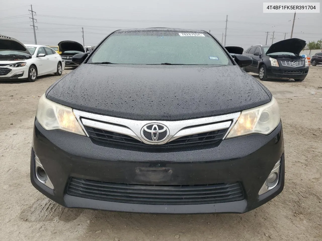 2014 Toyota Camry L VIN: 4T4BF1FK5ER391704 Lot: 78287034