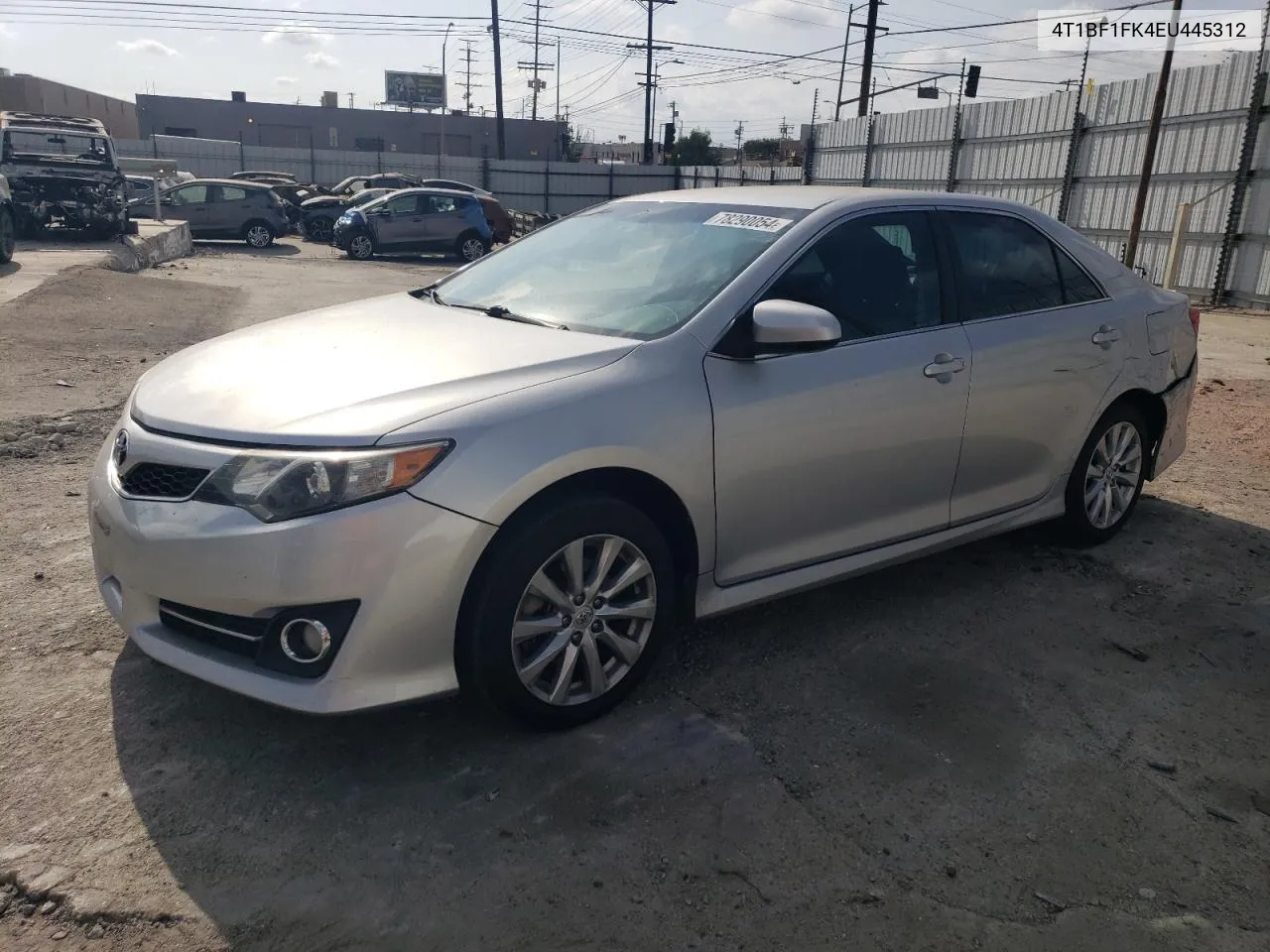 2014 Toyota Camry L VIN: 4T1BF1FK4EU445312 Lot: 78290054