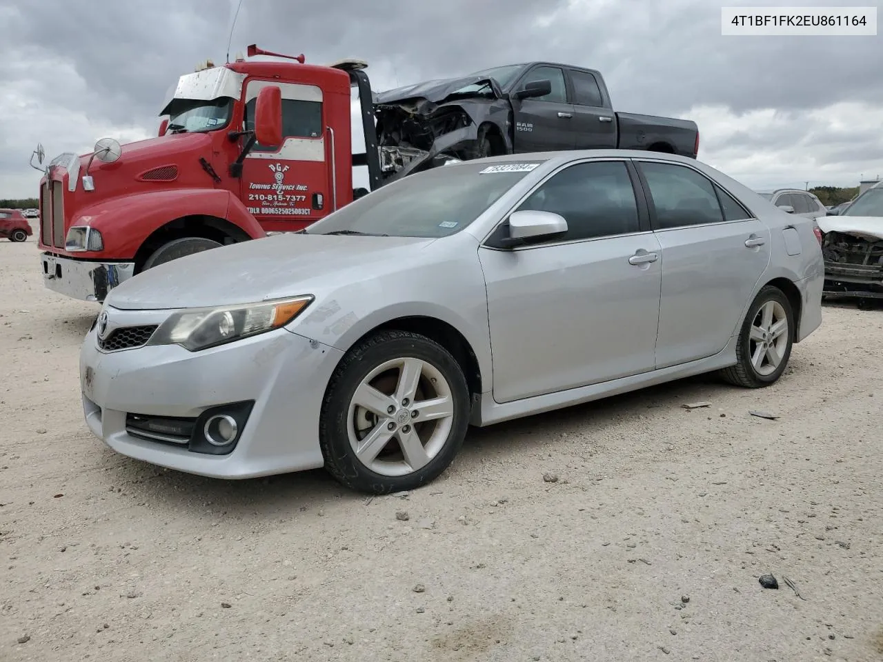 2014 Toyota Camry L VIN: 4T1BF1FK2EU861164 Lot: 78327084