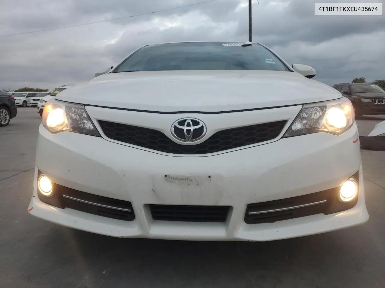 2014 Toyota Camry L VIN: 4T1BF1FKXEU435674 Lot: 78373574