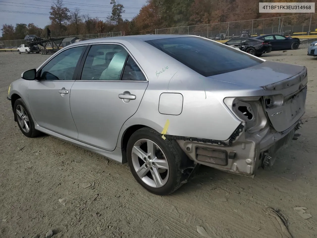 2014 Toyota Camry L VIN: 4T1BF1FK3EU314968 Lot: 78392094