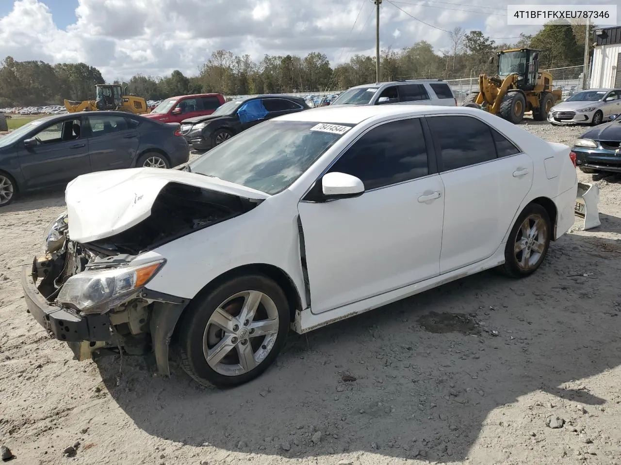 2014 Toyota Camry L VIN: 4T1BF1FKXEU787346 Lot: 78414544