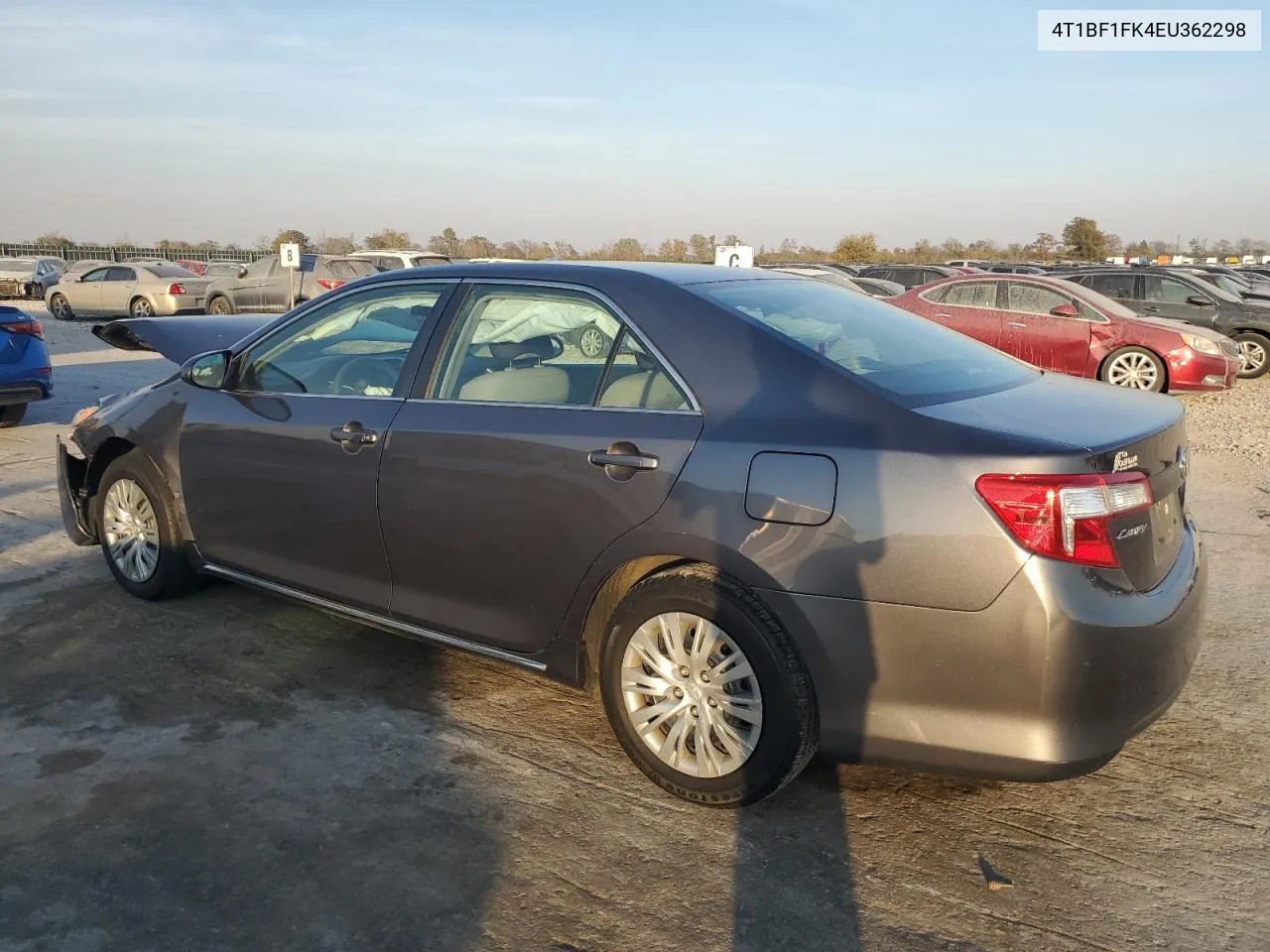 2014 Toyota Camry L VIN: 4T1BF1FK4EU362298 Lot: 78443424