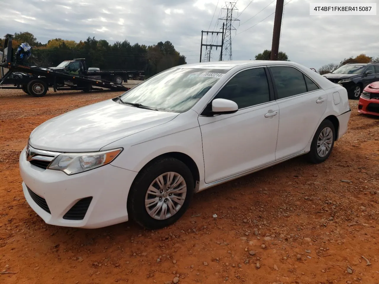 2014 Toyota Camry L VIN: 4T4BF1FK8ER415087 Lot: 78482214