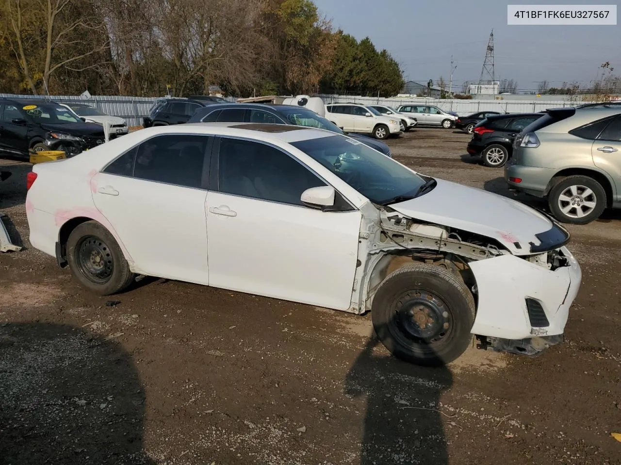 2014 Toyota Camry L VIN: 4T1BF1FK6EU327567 Lot: 78508804