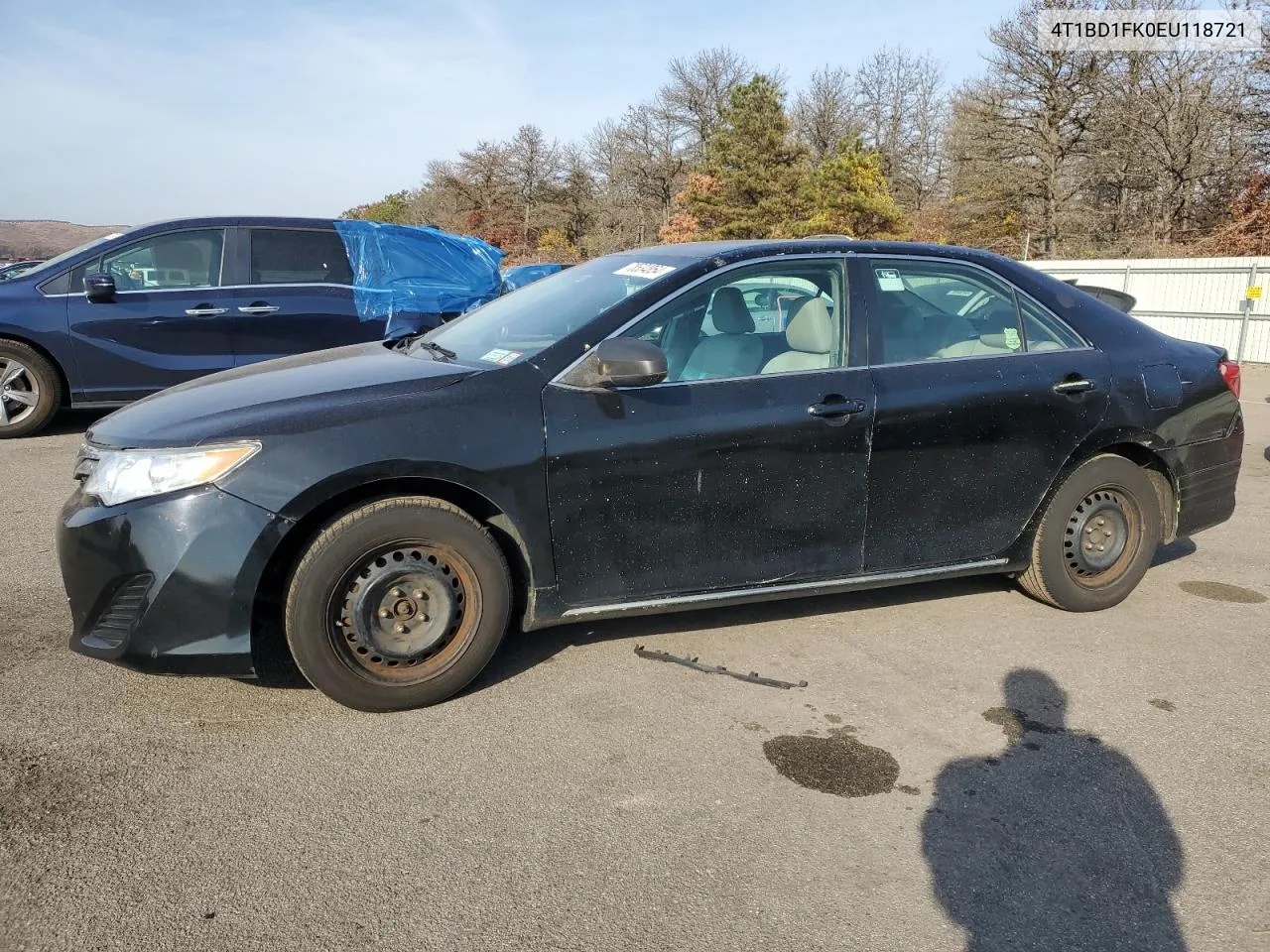 2014 Toyota Camry Hybrid VIN: 4T1BD1FK0EU118721 Lot: 78534854