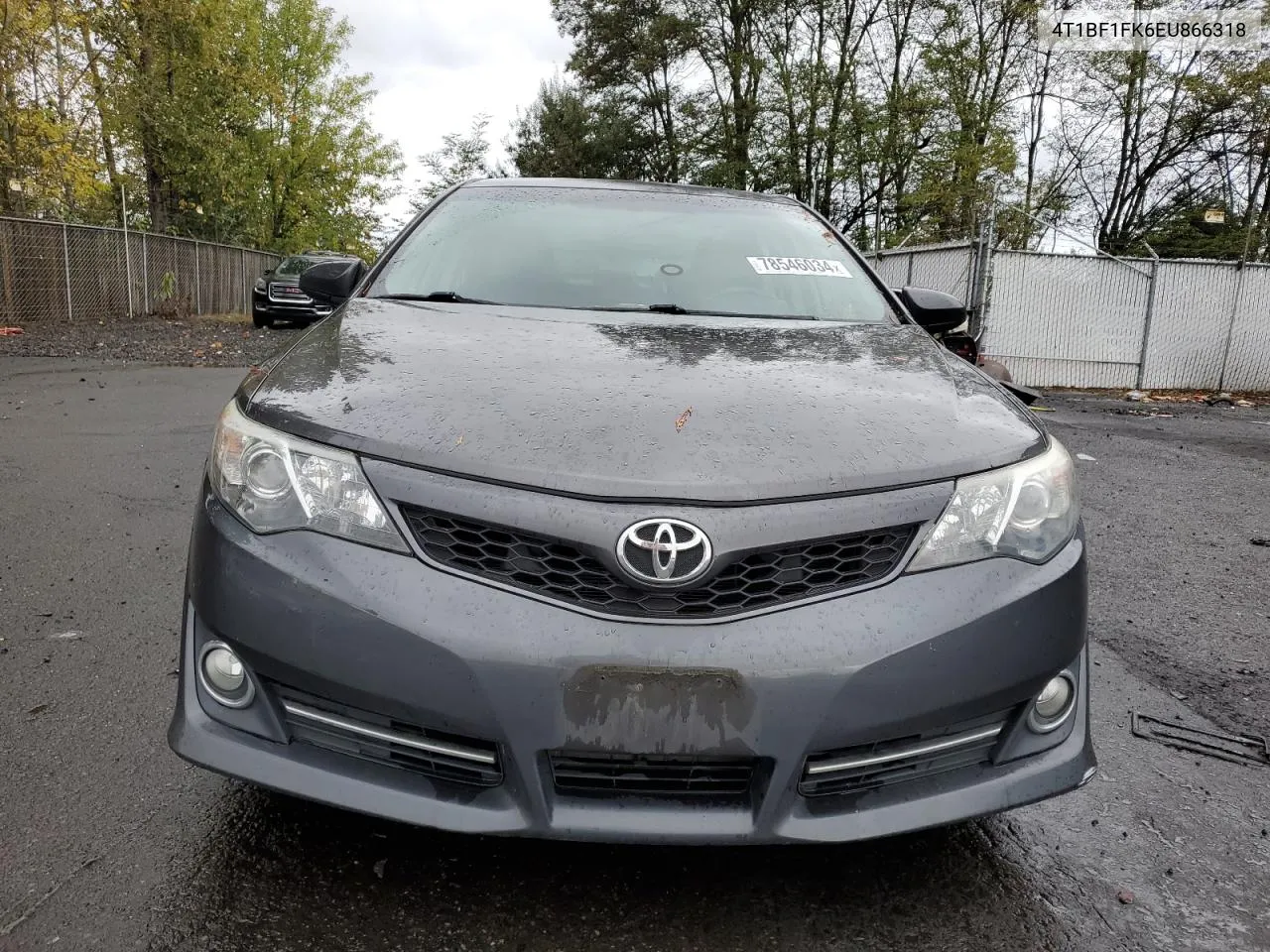 2014 Toyota Camry L VIN: 4T1BF1FK6EU866318 Lot: 78546034