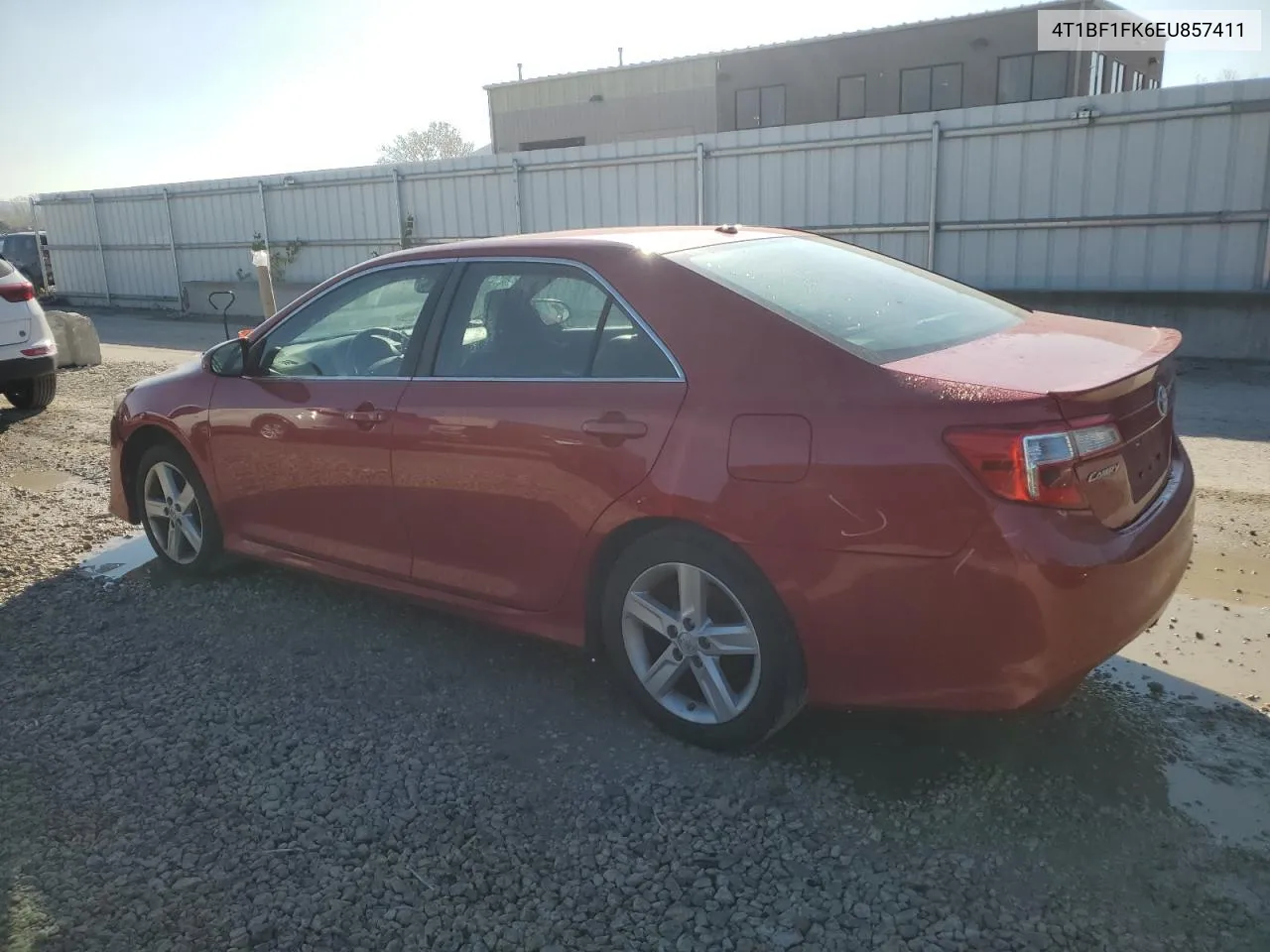 2014 Toyota Camry L VIN: 4T1BF1FK6EU857411 Lot: 78568174