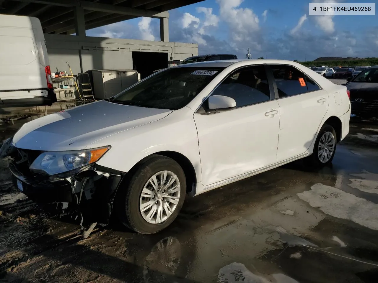 2014 Toyota Camry L VIN: 4T1BF1FK4EU469268 Lot: 78601374