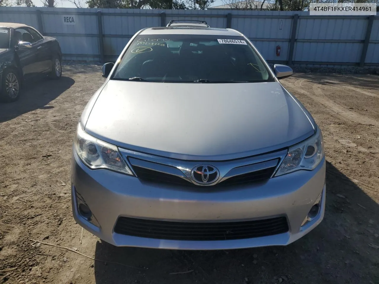 2014 Toyota Camry L VIN: 4T4BF1FKXER414961 Lot: 78646514