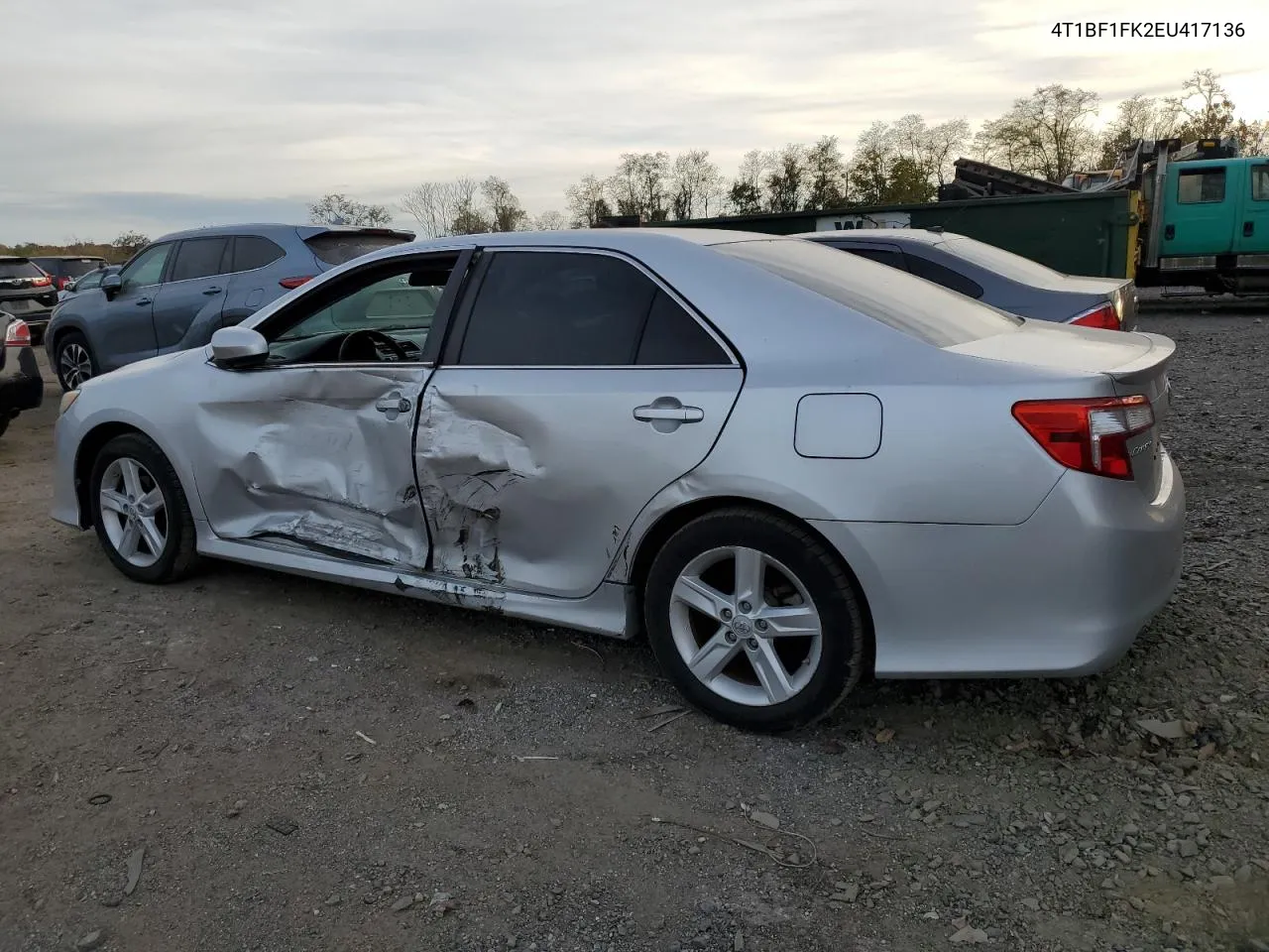 2014 Toyota Camry L VIN: 4T1BF1FK2EU417136 Lot: 78666044