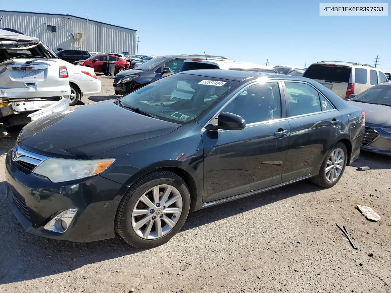 2014 Toyota Camry L VIN: 4T4BF1FK6ER397933 Lot: 78671394