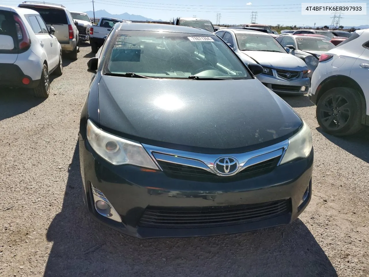 2014 Toyota Camry L VIN: 4T4BF1FK6ER397933 Lot: 78671394