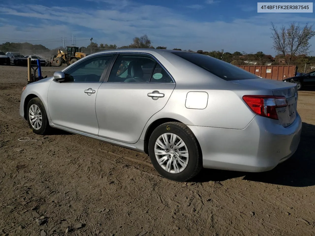 2014 Toyota Camry L VIN: 4T4BF1FK2ER387545 Lot: 78693994