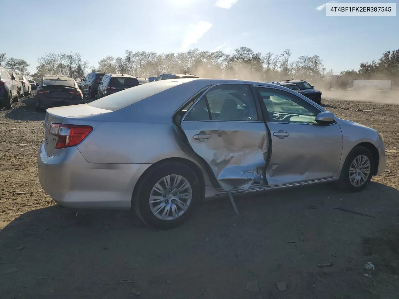 4T4BF1FK2ER387545 2014 Toyota Camry L