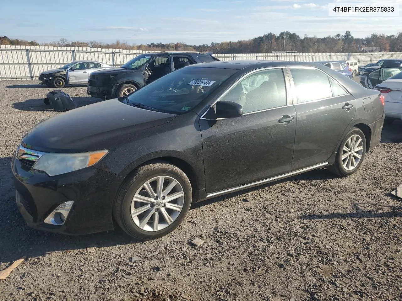 2014 Toyota Camry L VIN: 4T4BF1FK2ER375833 Lot: 78826284