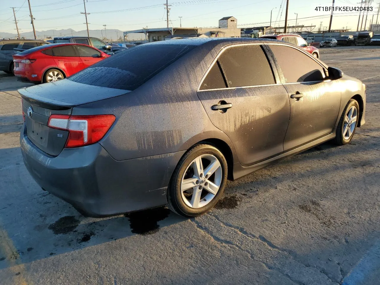 2014 Toyota Camry L VIN: 4T1BF1FK5EU420483 Lot: 78827264