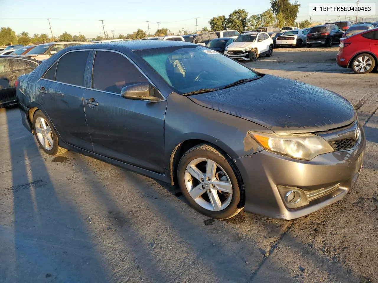 2014 Toyota Camry L VIN: 4T1BF1FK5EU420483 Lot: 78827264