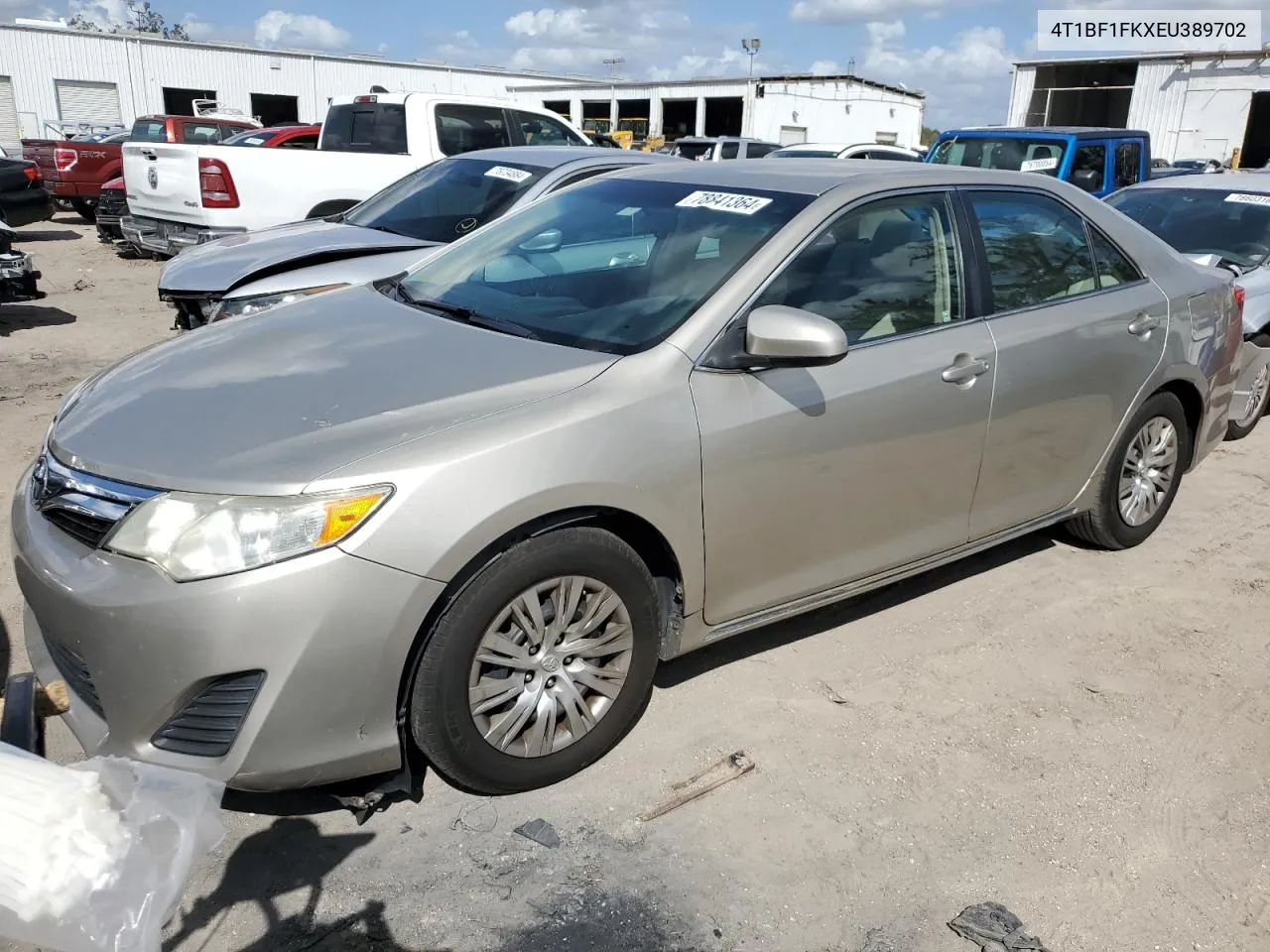 2014 Toyota Camry L VIN: 4T1BF1FKXEU389702 Lot: 78841364