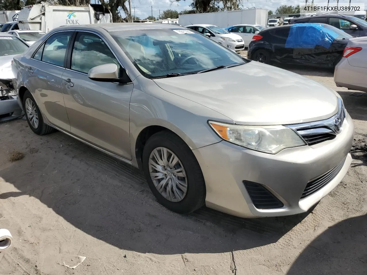 2014 Toyota Camry L VIN: 4T1BF1FKXEU389702 Lot: 78841364