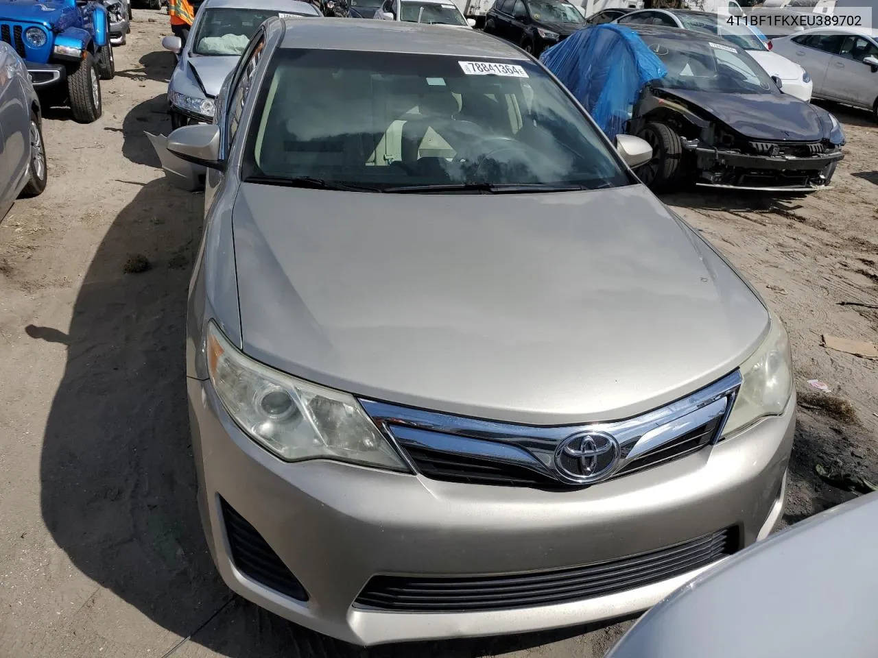 2014 Toyota Camry L VIN: 4T1BF1FKXEU389702 Lot: 78841364