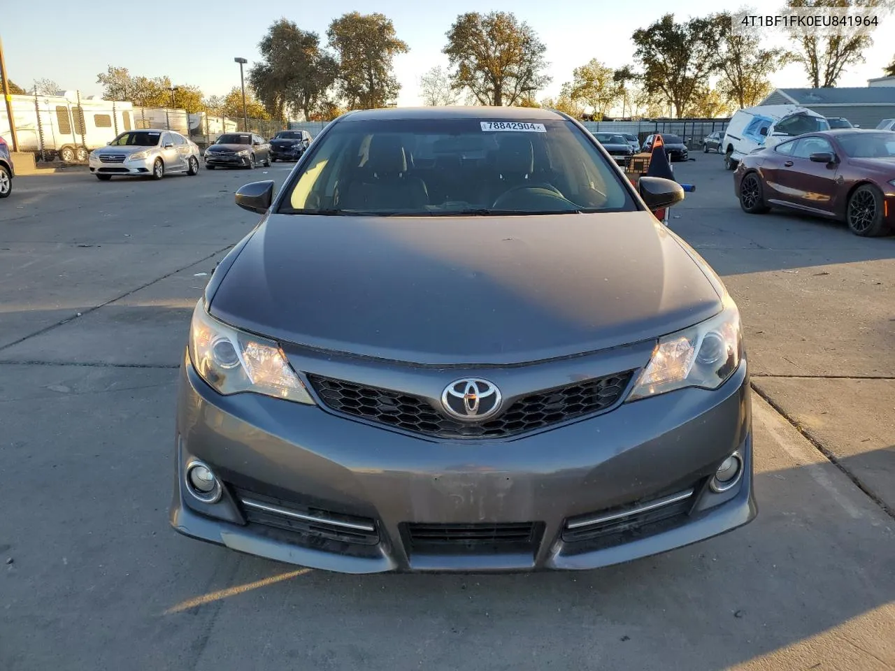 2014 Toyota Camry L VIN: 4T1BF1FK0EU841964 Lot: 78842904