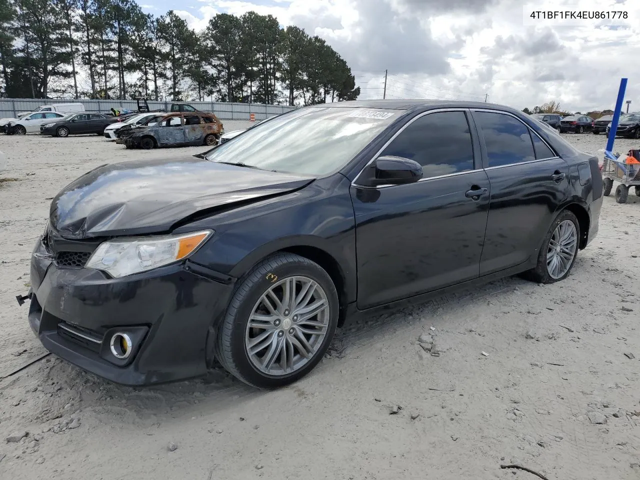 2014 Toyota Camry L VIN: 4T1BF1FK4EU861778 Lot: 78873494