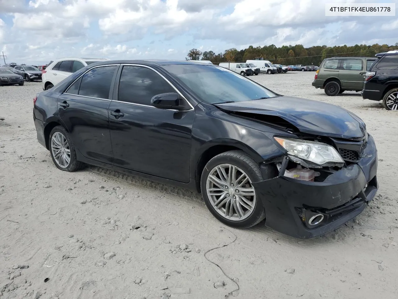 2014 Toyota Camry L VIN: 4T1BF1FK4EU861778 Lot: 78873494