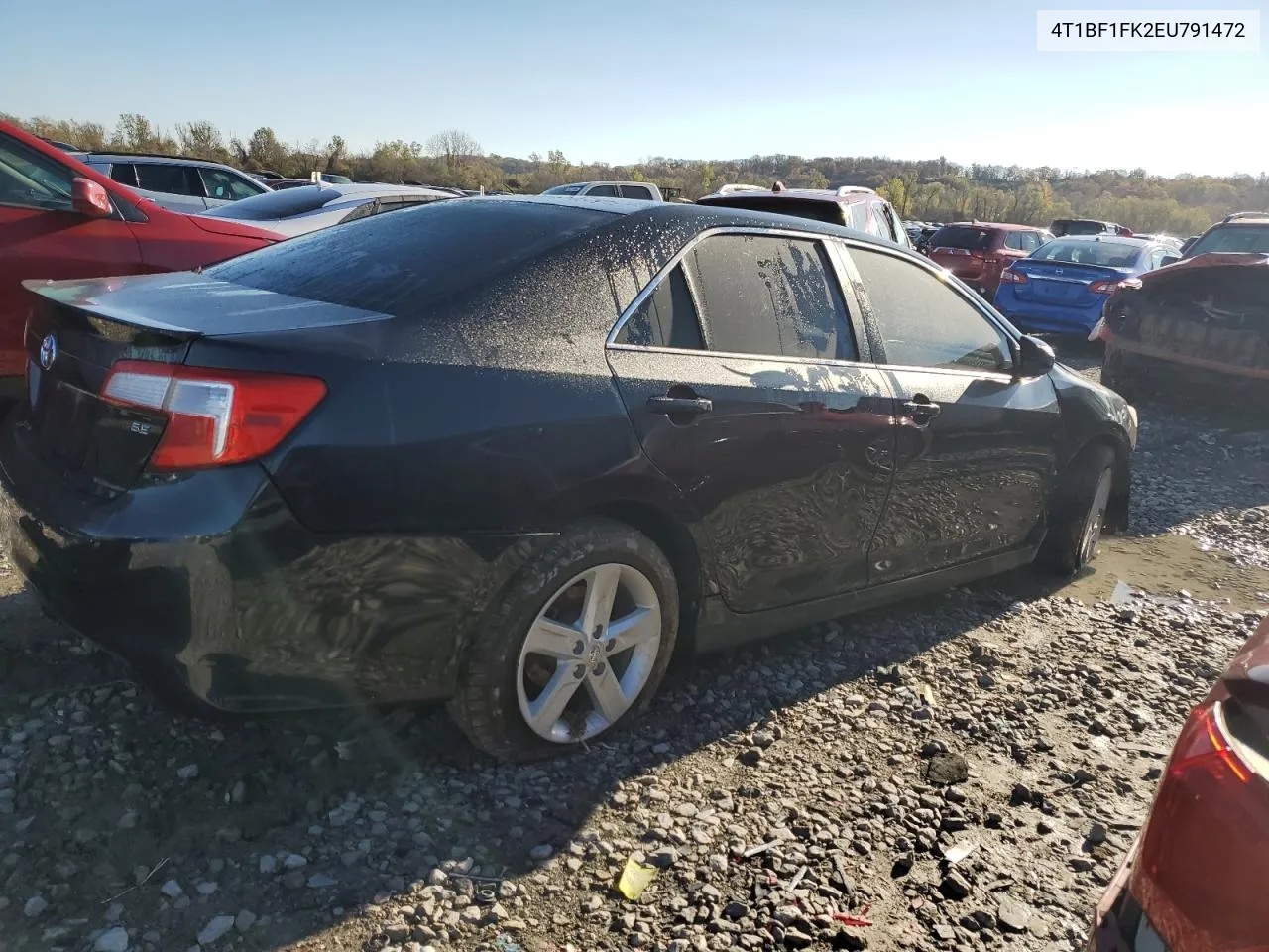 2014 Toyota Camry L VIN: 4T1BF1FK2EU791472 Lot: 78910084