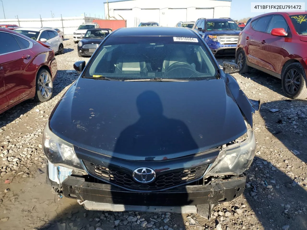 2014 Toyota Camry L VIN: 4T1BF1FK2EU791472 Lot: 78910084