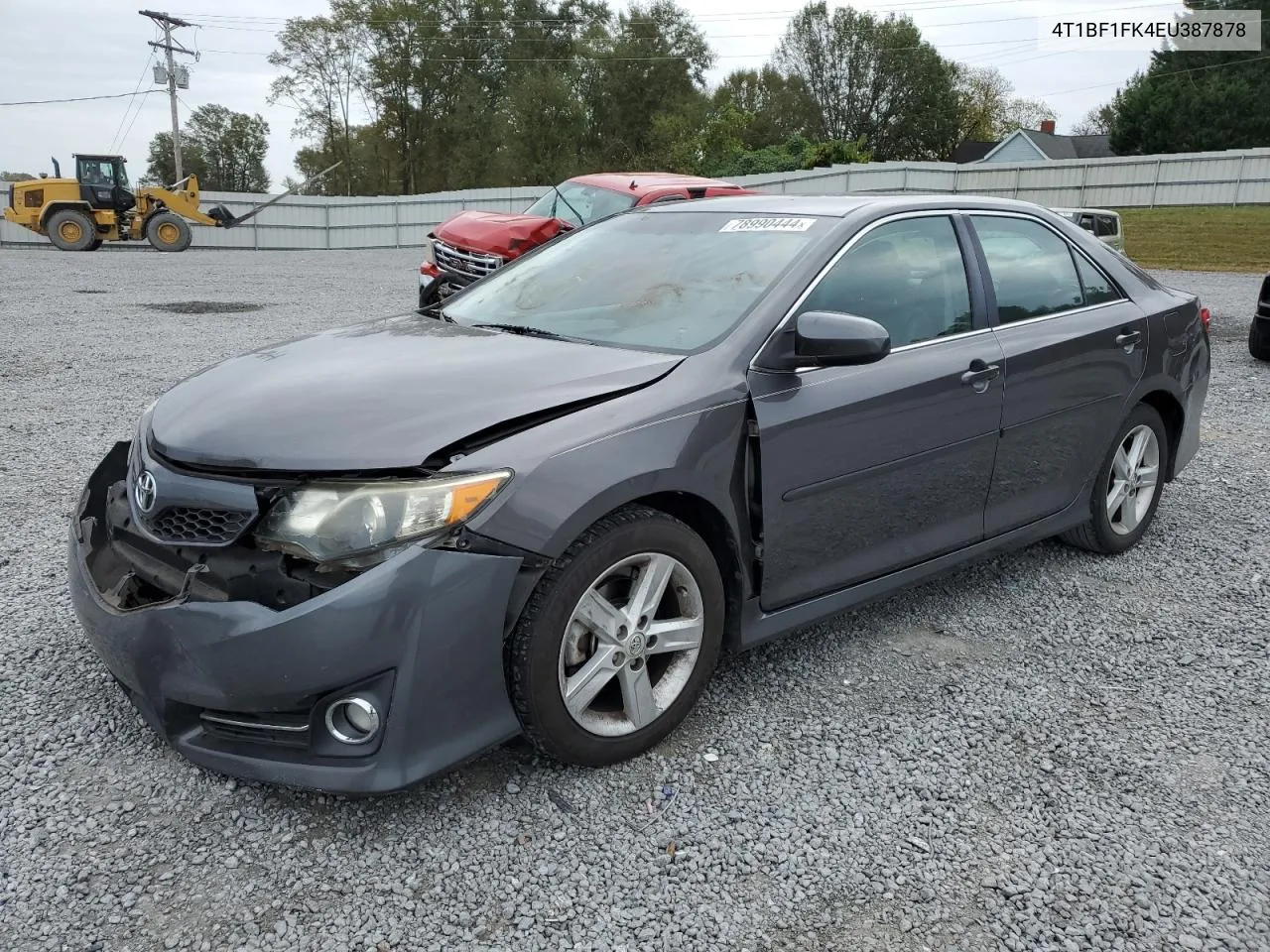 2014 Toyota Camry L VIN: 4T1BF1FK4EU387878 Lot: 78990444