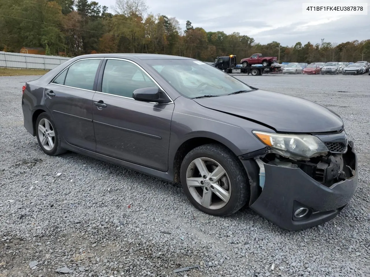 2014 Toyota Camry L VIN: 4T1BF1FK4EU387878 Lot: 78990444