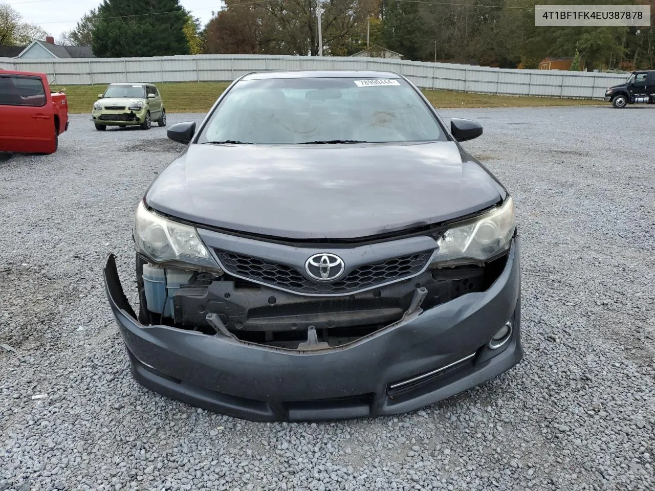 2014 Toyota Camry L VIN: 4T1BF1FK4EU387878 Lot: 78990444