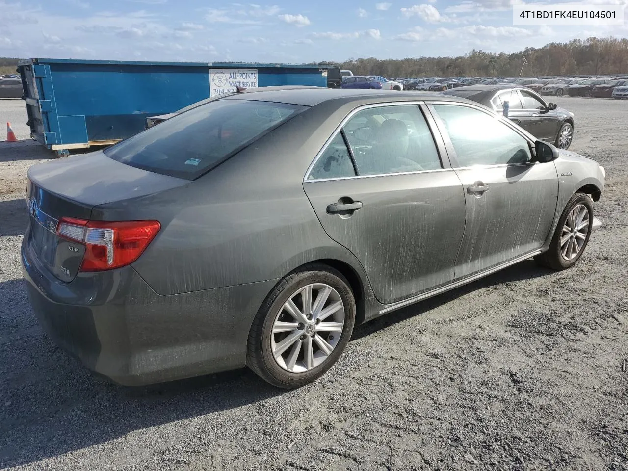 2014 Toyota Camry Hybrid VIN: 4T1BD1FK4EU104501 Lot: 79022964