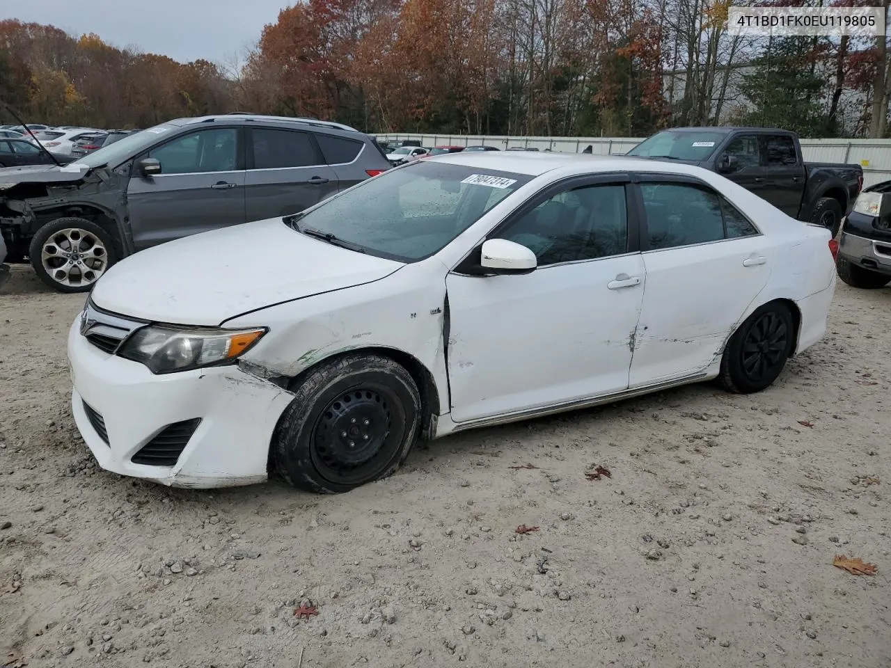 2014 Toyota Camry Hybrid VIN: 4T1BD1FK0EU119805 Lot: 79047314