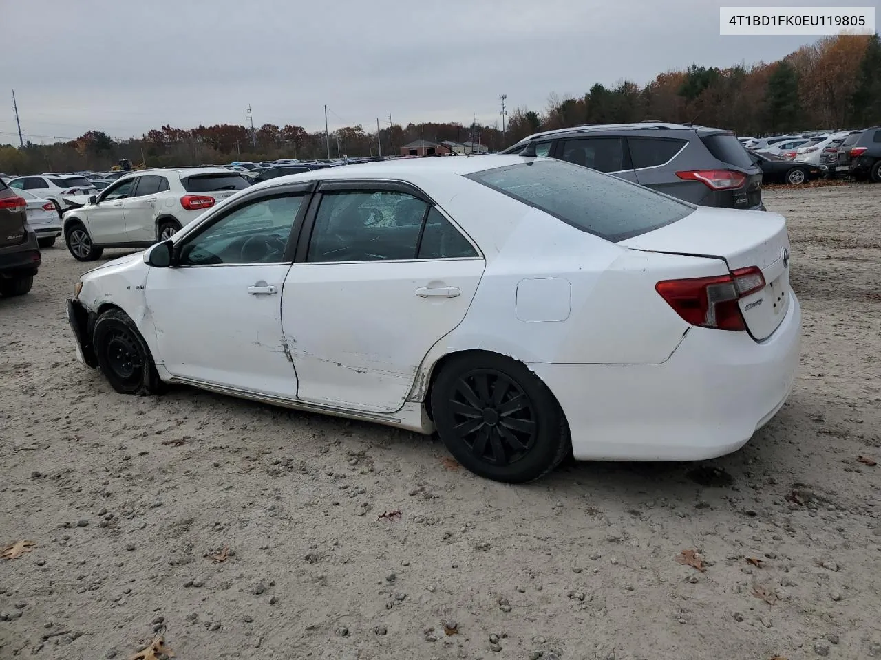 2014 Toyota Camry Hybrid VIN: 4T1BD1FK0EU119805 Lot: 79047314