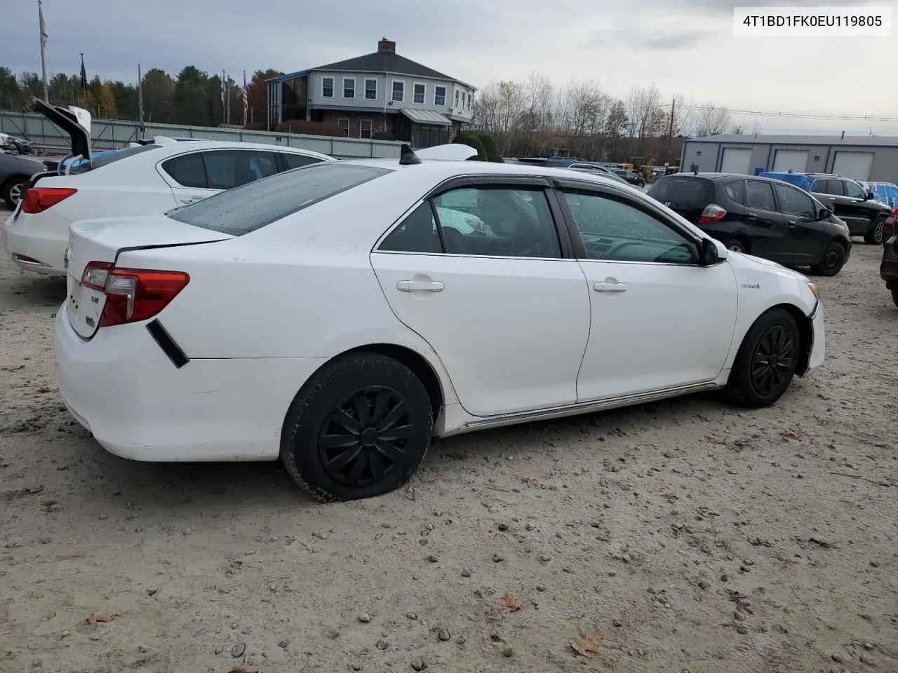 2014 Toyota Camry Hybrid VIN: 4T1BD1FK0EU119805 Lot: 79047314