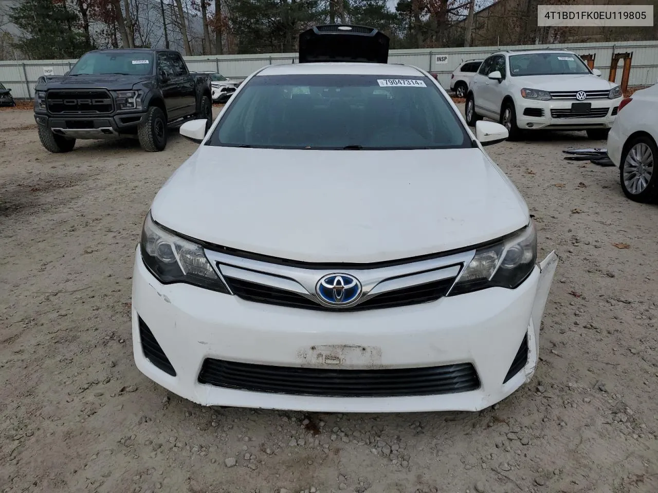 2014 Toyota Camry Hybrid VIN: 4T1BD1FK0EU119805 Lot: 79047314