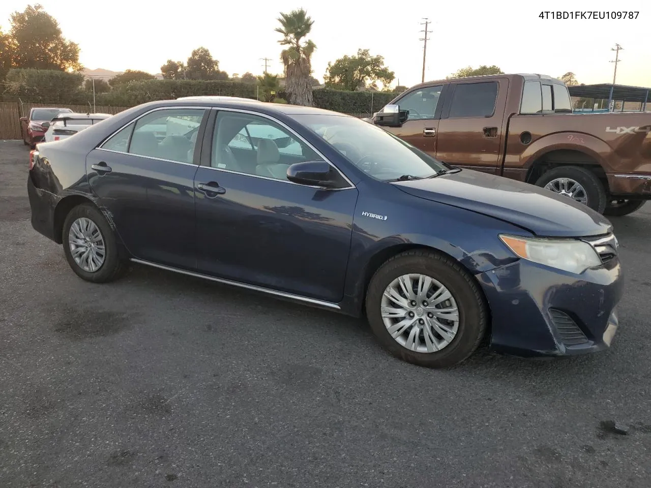 4T1BD1FK7EU109787 2014 Toyota Camry Hybrid