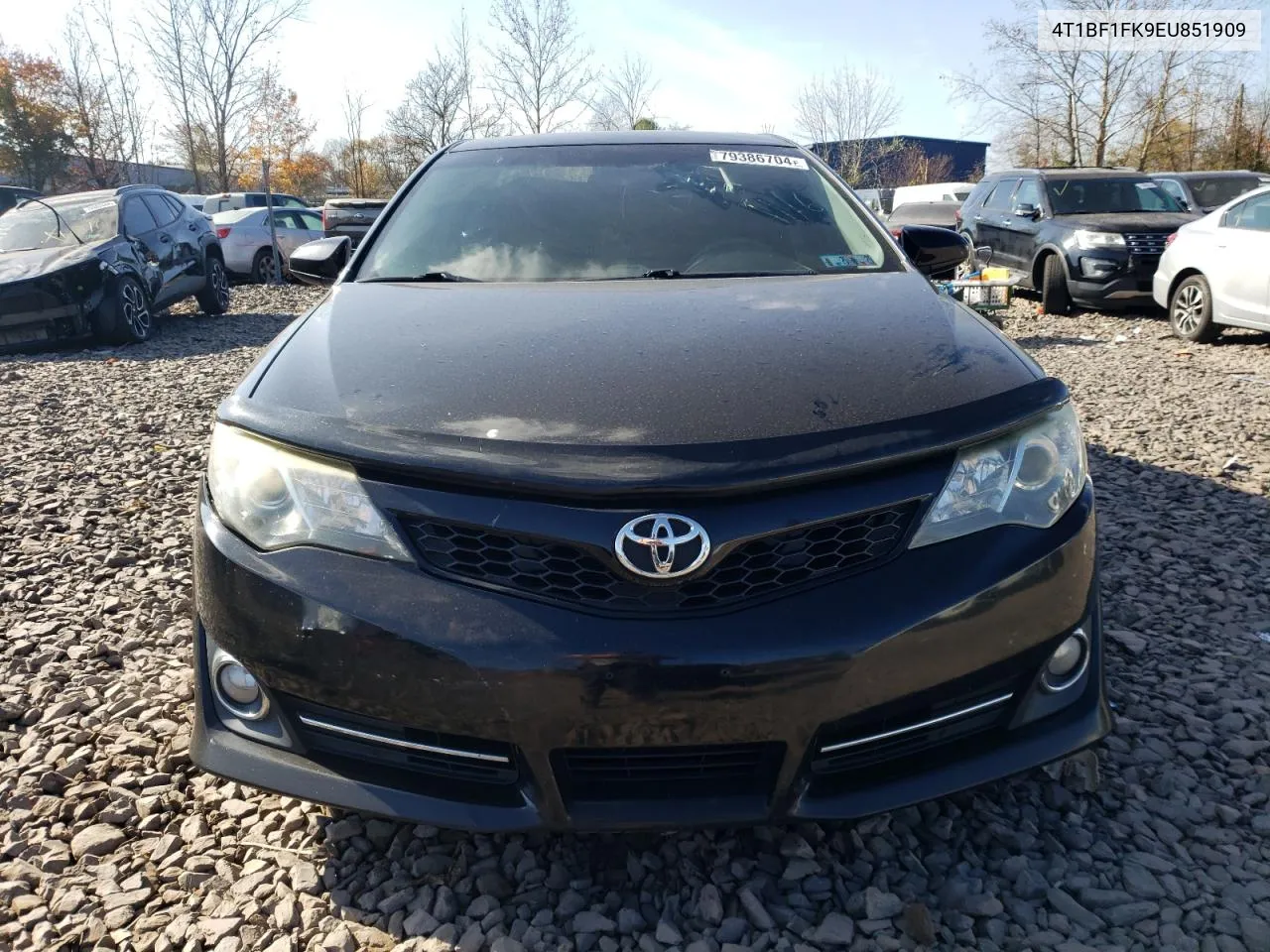 2014 Toyota Camry L VIN: 4T1BF1FK9EU851909 Lot: 79386704