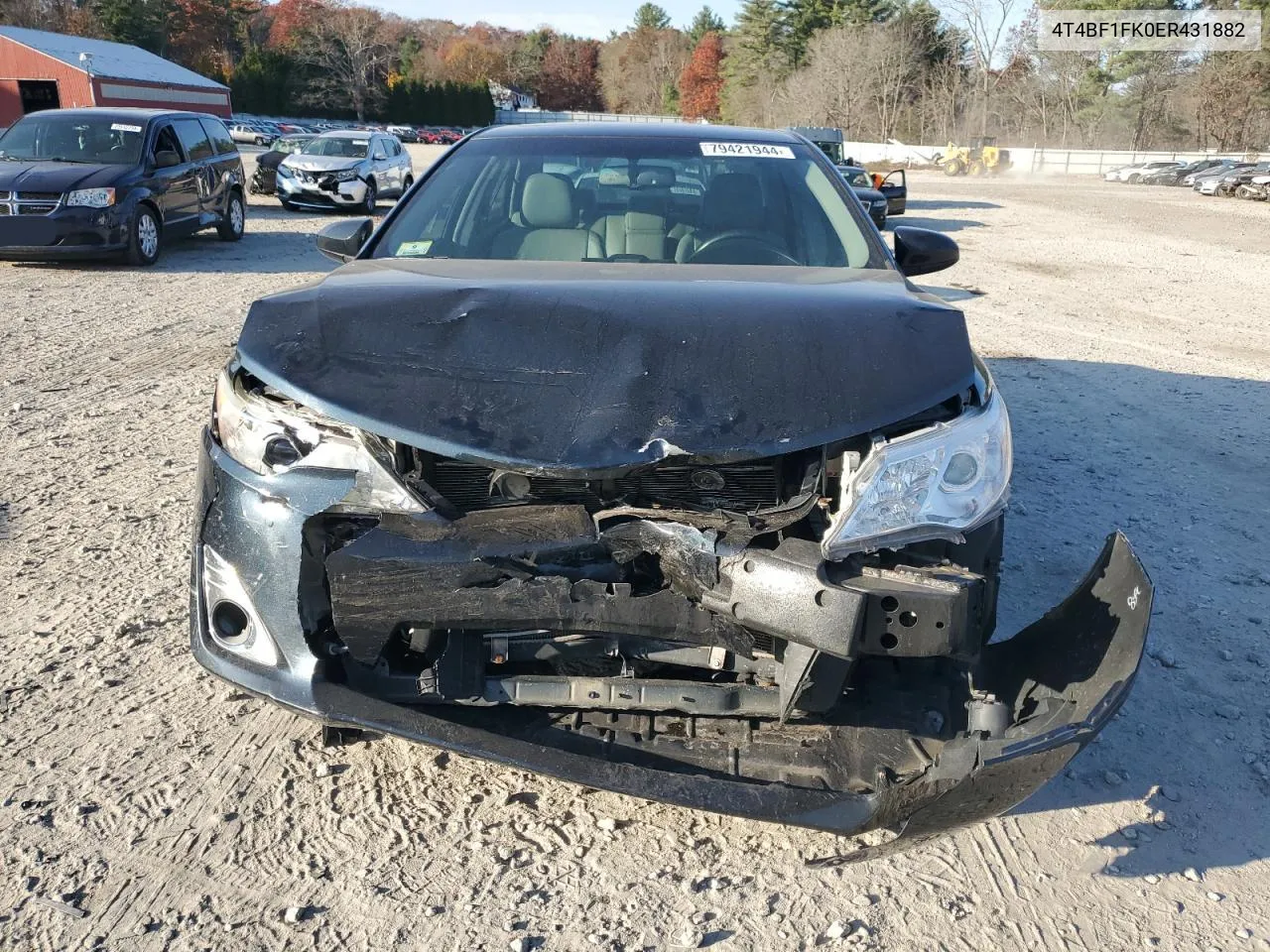 2014 Toyota Camry L VIN: 4T4BF1FK0ER431882 Lot: 79421944