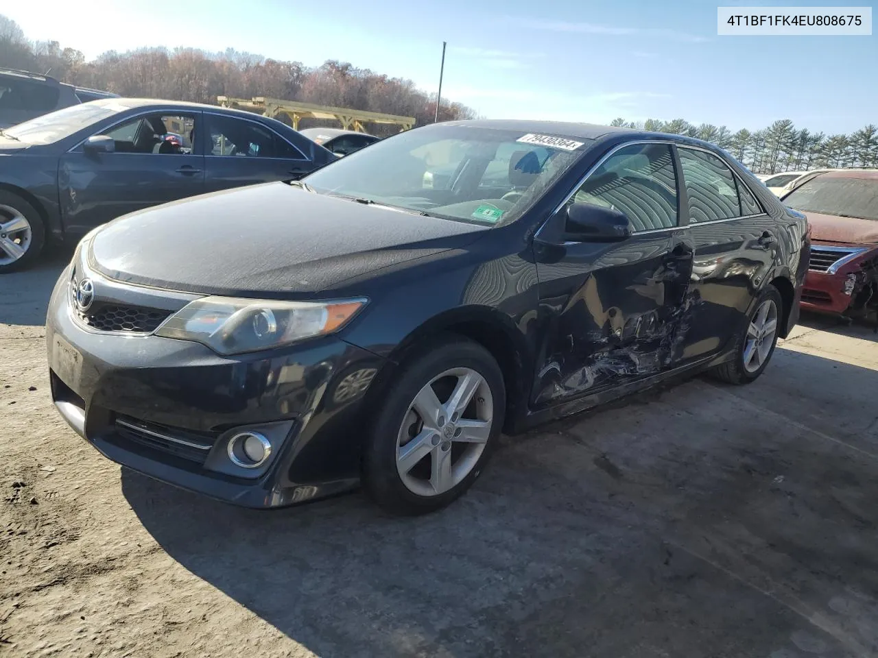 2014 Toyota Camry L VIN: 4T1BF1FK4EU808675 Lot: 79430364