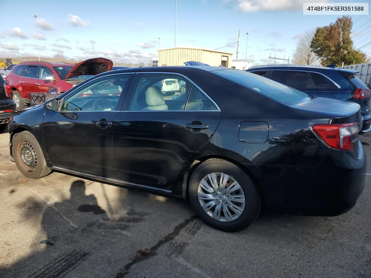 2014 Toyota Camry L VIN: 4T4BF1FK5ER351588 Lot: 79647424