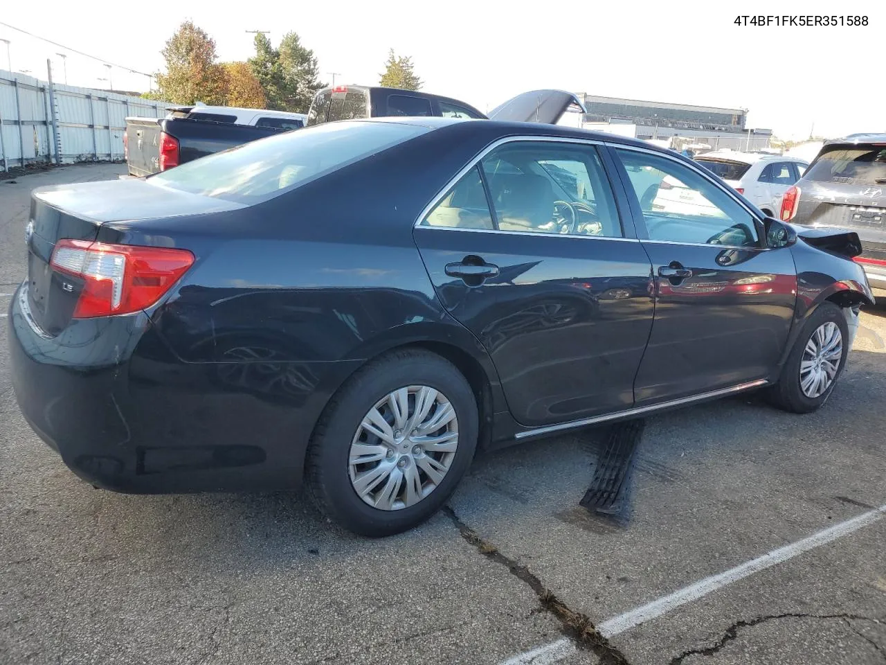 2014 Toyota Camry L VIN: 4T4BF1FK5ER351588 Lot: 79647424