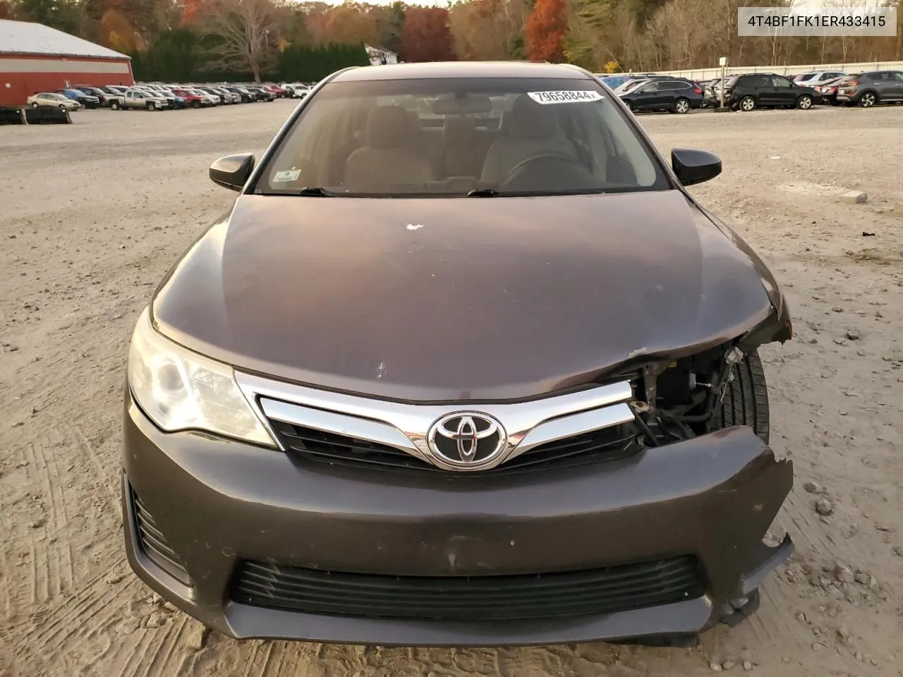 2014 Toyota Camry L VIN: 4T4BF1FK1ER433415 Lot: 79658844