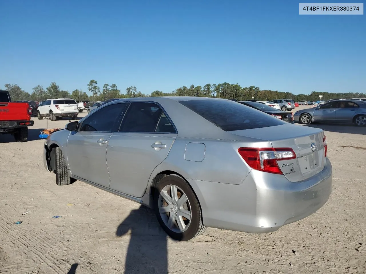 2014 Toyota Camry L VIN: 4T4BF1FKXER380374 Lot: 79679544