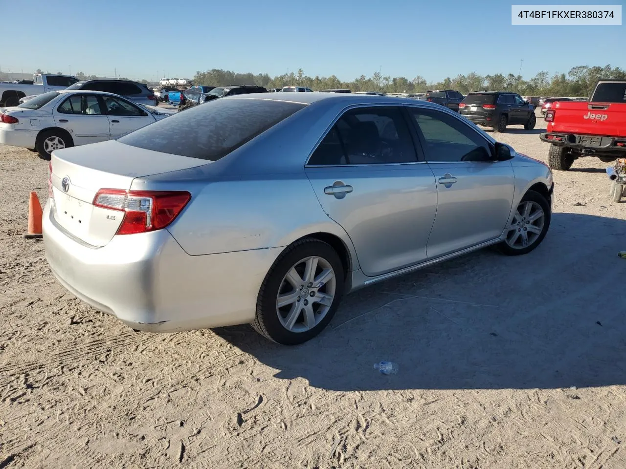 2014 Toyota Camry L VIN: 4T4BF1FKXER380374 Lot: 79679544